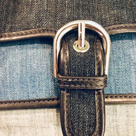 Michael Kors Denim Purse - Like New - Picture 2 of 3